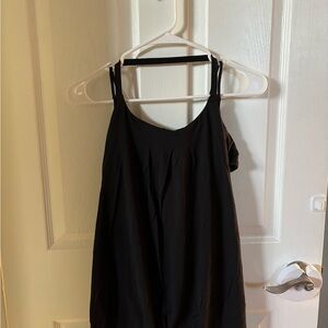 Lululemon open back tank with bra